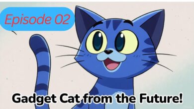 Gadget Cat from the Future!