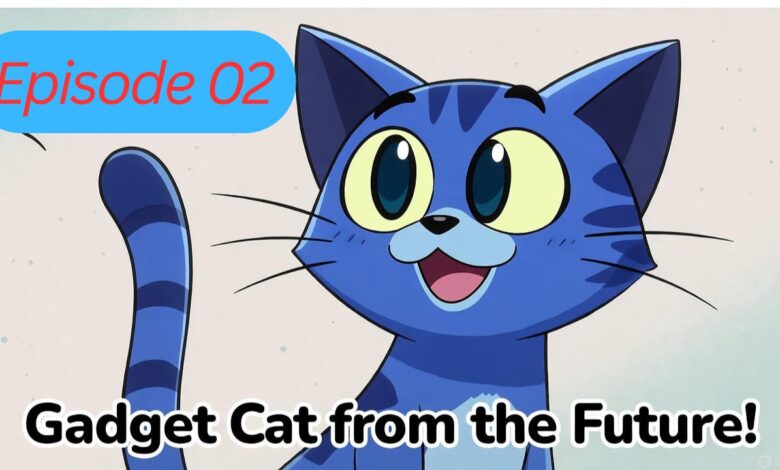 Gadget Cat from the Future!