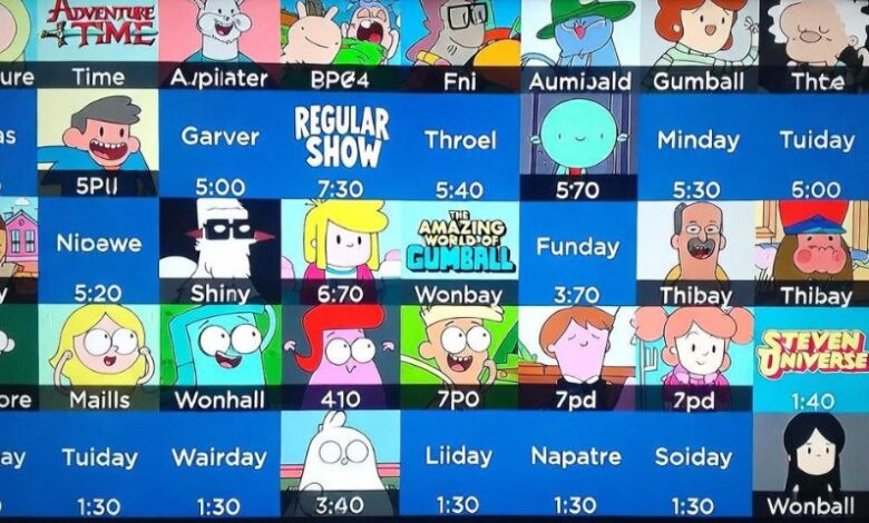 Cartoon Network Schedule